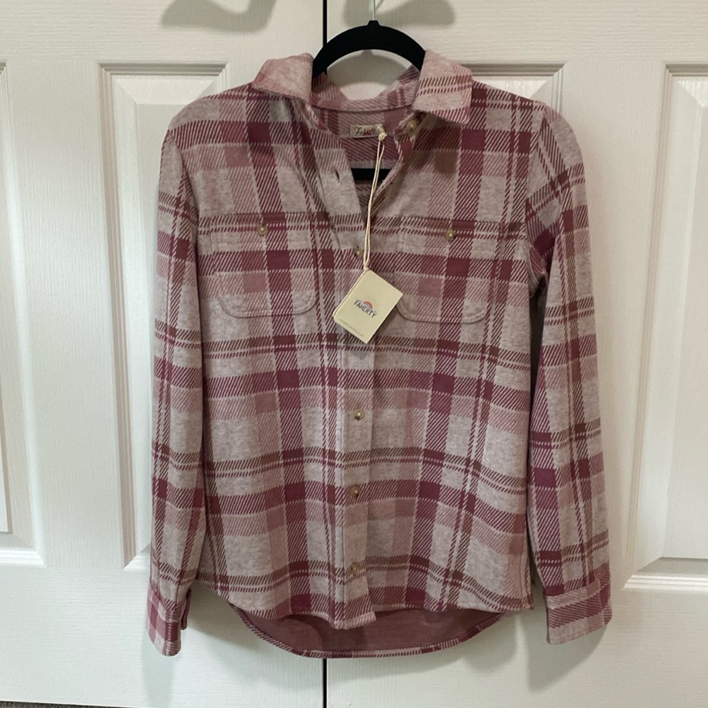 FAHERTY - XS FLANNEL - NWT